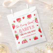 Zwei Berry Sweet Babies Strawberry Twin Baby Dusch