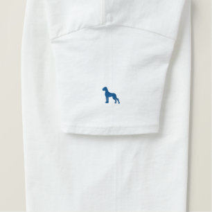Zwei bestickte Great Danes Besticktes T-Shirt