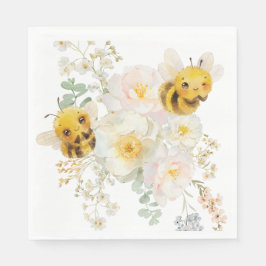 Zwei Bienen Napkins Serviette