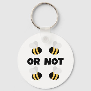 Zwei Bienen oder nicht zwei Bienen Schlüsselanhänger