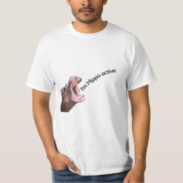 Zwei Big Mouth Hippo-T - Shirt