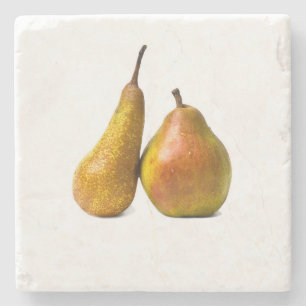 Zwei Birnen Steinuntersetzer