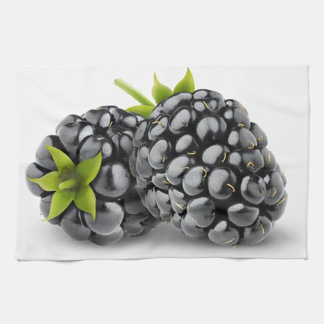 Zwei BlackBerry Geschirrtuch (Horizontal)