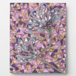 Zwei Blume Fotoplatte