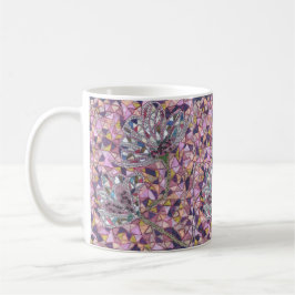 Zwei Blume Kaffeetasse