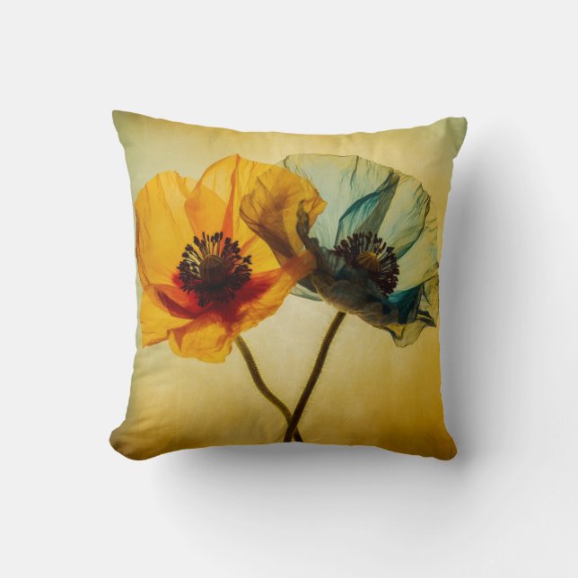 Zwei Blume Kissen (Vorderseite)