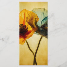 Zwei Blume Lesezeichen