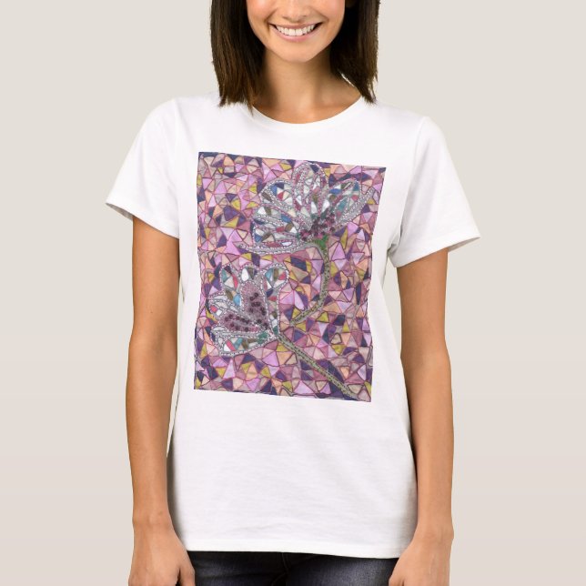 Zwei Blume T-Shirt (Vorderseite)