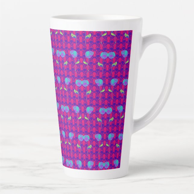 Zwei Blumen Becherblumen Milchtasse (Rechts)