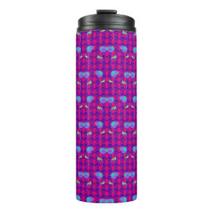Zwei Blumen Becherblumen Thermosbecher