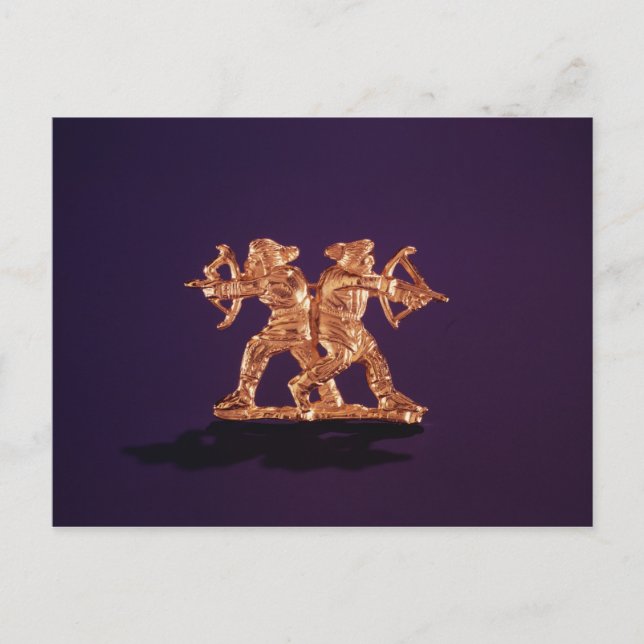 Zwei Bogenschützen Postkarte (Vorderseite)