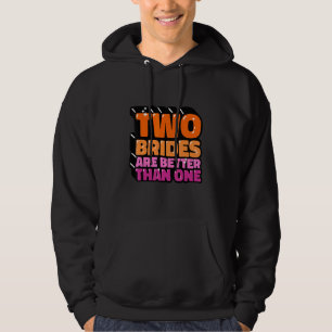 Zwei Brides Lesbians Lgbt Hoodie