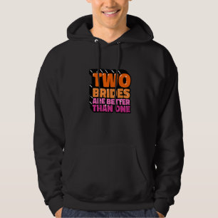 Zwei Brides Lesbians Lgbt Hoodie