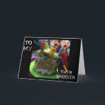 ZWEI BROTHER HIER IST EIN BIRTHTAGES HAT/WISCH KARTE<br><div class="desc">ZWEI BROTHER BIRTHTAY HAT UND WÜNSCHT AUF EINER GROSSEN LIEBENDEN UND FUN CARD!</div>