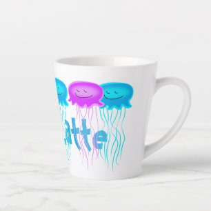 Zwei Cartoon Milchtasse