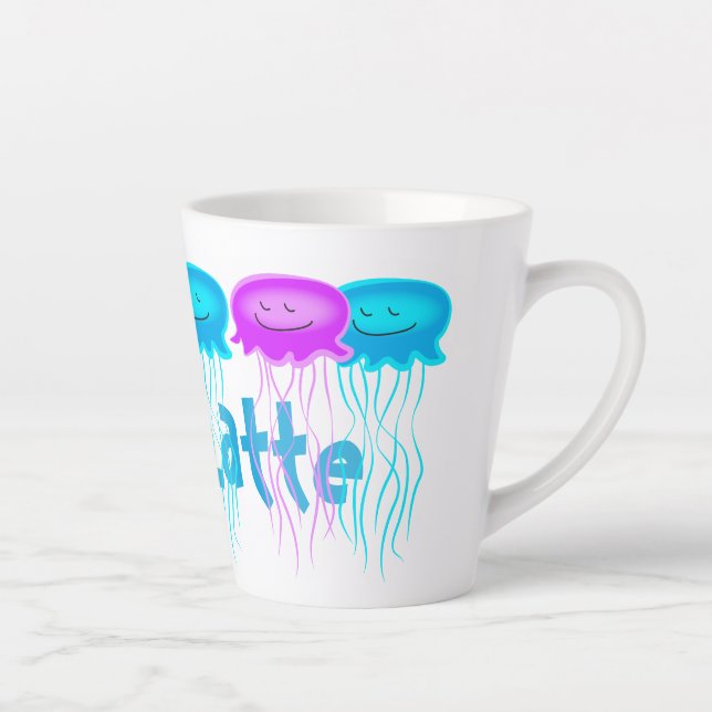 Zwei Cartoon Milchtasse (Rechts)