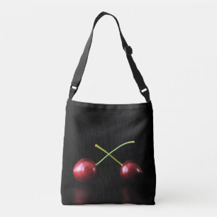 Zwei Cherries cbcnm Tragetaschen Mit Langen Trägern