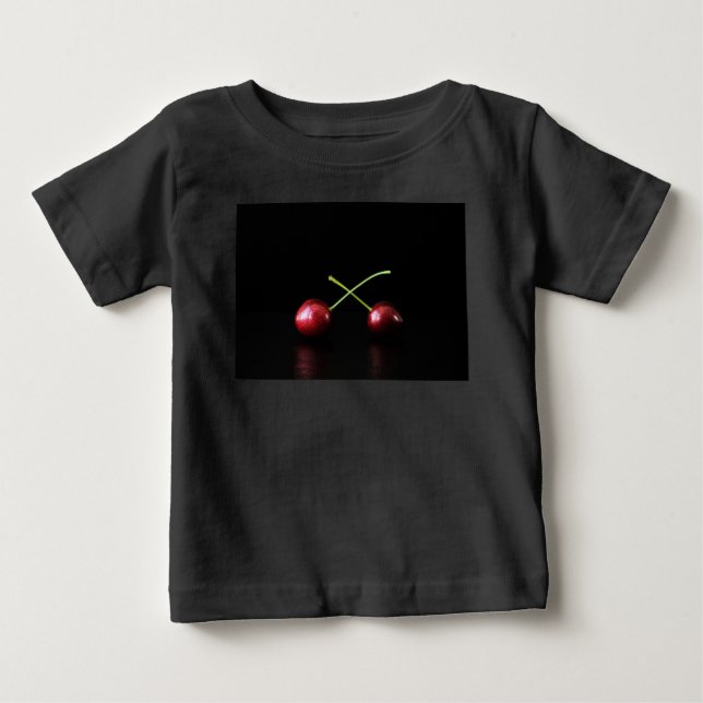 Zwei Cherries eiskan Baby T-shirt (Vorderseite)