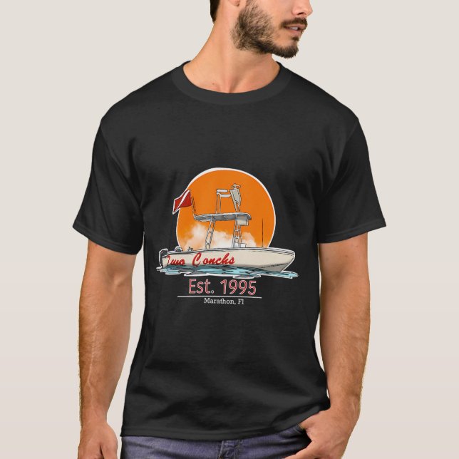 Zwei Conchs T-Shirt (Vorderseite)