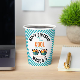 Zwei Coole Junge 2. Geburtstag Party Pappbecher