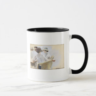 Zwei Damen durch das Wasser Tasse