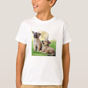 Zwei deutsche HirtenWelpen T-Shirt