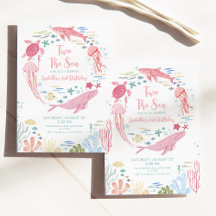 Zwei die Sea Girls am 2. Geburtstag