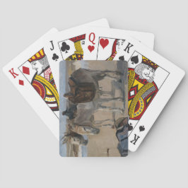 Zwei Donkeys (von Isaac Israels) Spielkarten