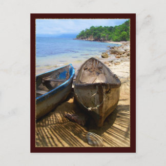 Zwei durch den Schatten Postkarte