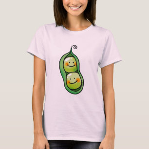Zwei Erbsen in einer Hülse T-Shirt