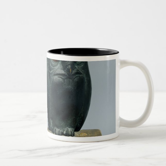 Zwei Eulen, 1903-04 Zweifarbige Tasse (Rechts)