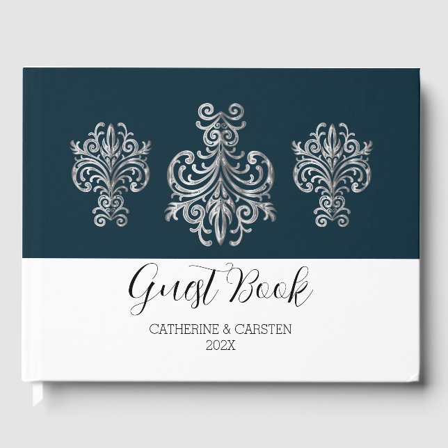 Zwei Farben Gästebuch (Vorderseite)