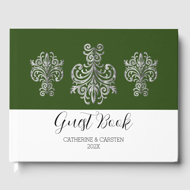 Zwei Farben Gästebuch (Vorderseite)