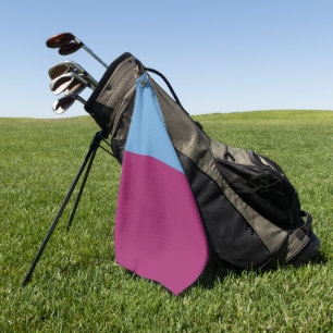 Zwei Farben Golf Handtuch