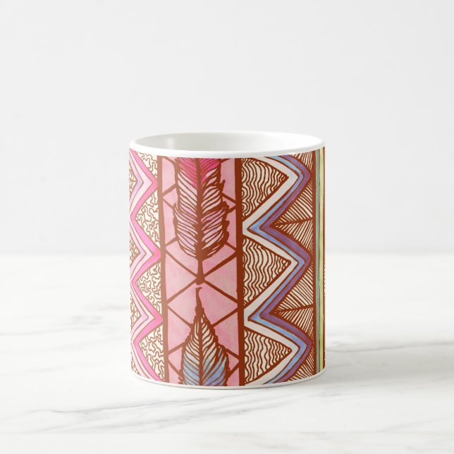 Zwei Federn… Kaffeetasse (Mittel)