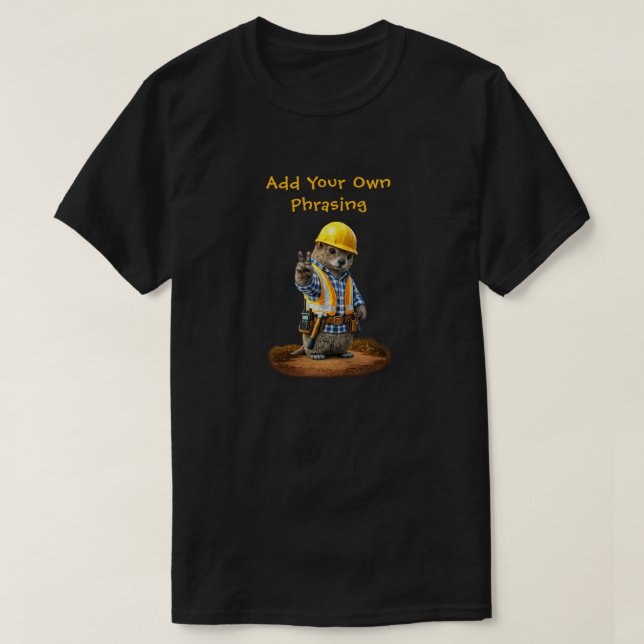 "Zwei Finger" T-Shirt (Design vorne)