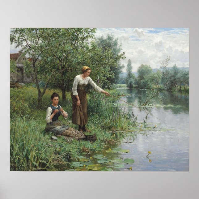 Zwei Fisch-Poster für Frauen - Daniel Ridgway Knig Poster (Vorne)