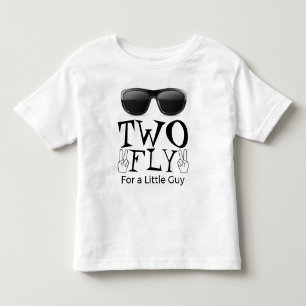 Zwei Fliegen für einen kleinen Typ T - Shirt