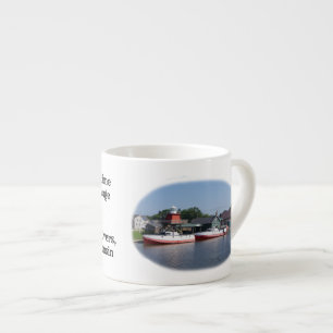 Zwei Flüsse, Wisconsin Espresso Tasse
