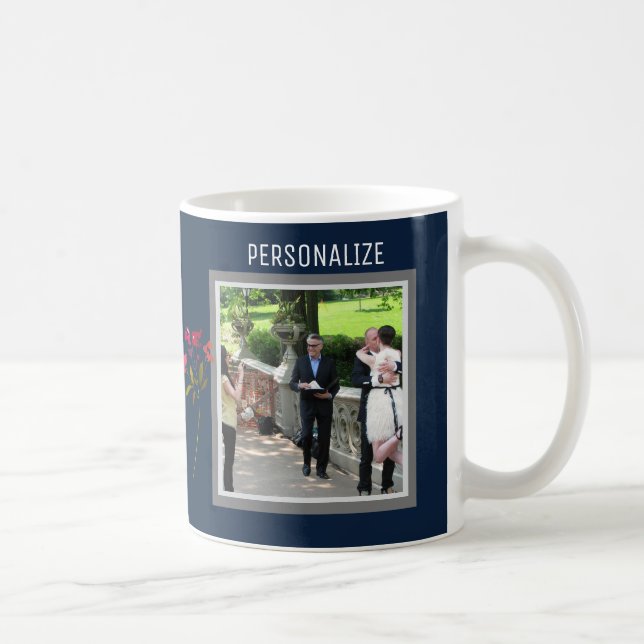 ZWEI FOTO GLÜCKLICH ERINNERUNGEN EINFACH ZU FÜLLEN KAFFEETASSE (Rechts)