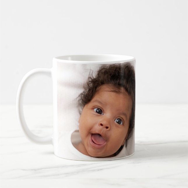 Zwei Foto Kaffee-Tasse Kaffeetasse (Links)