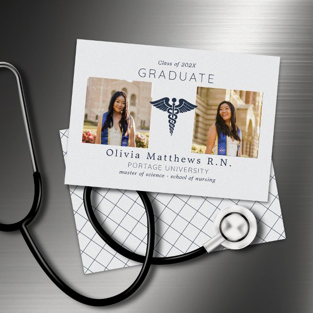 Zwei Foto-Nursing-Gray Navy Insignien (Von Creator hochgeladen)