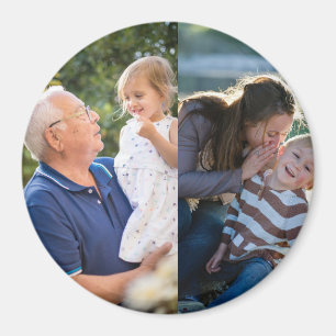 Zwei Fotos Erstellen Sie Ihr eigenes Foto  Magnet