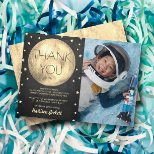 Zwei Fotos zum 2. Geburtstag Dankeskarte