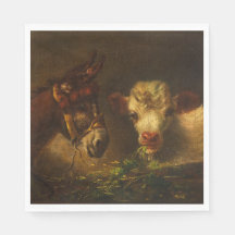 Zwei Freunde (Donkey und Lamm) (Landtiere)