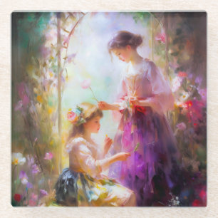 Zwei Freunde Glasuntersetzer