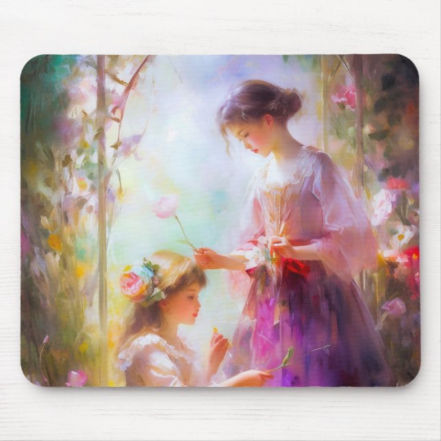 Zwei Freunde Mousepad (Vorne)