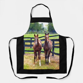 Zwei Freunde Schürze