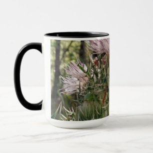 Zwei Frösche auf einer Mariendistel Florida Naturf Tasse