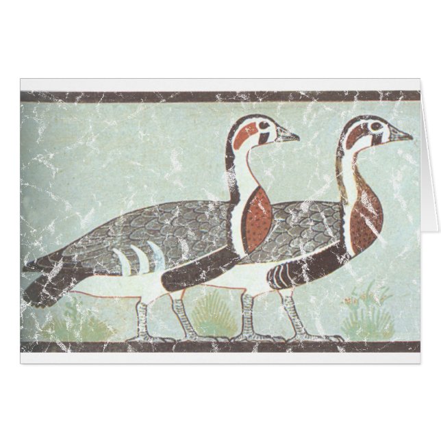 Zwei Gänse (Vorderseite (Horizontal))